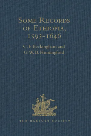 Some Records of Ethiopia, 1593-1646