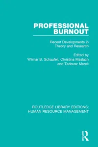 Professional Burnout_cover