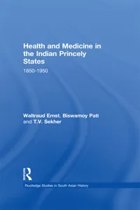 Health and Medicine in the Indian Princely States_cover