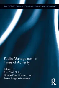 Public Management in Times of Austerity_cover