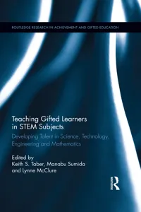 Teaching Gifted Learners in STEM Subjects_cover