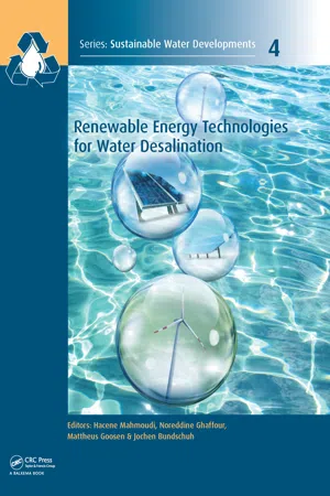 Renewable Energy Technologies for Water Desalination