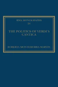 The Politics of Verdi's Cantica_cover