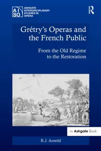 Grétry's Operas and the French Public_cover