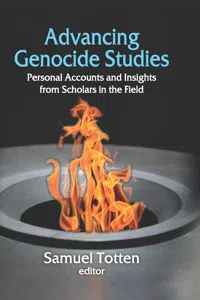Advancing Genocide Studies_cover