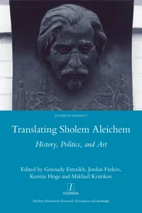 Translating Sholem Aleichem_cover