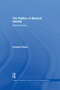 The Politics of Musical Identity_cover