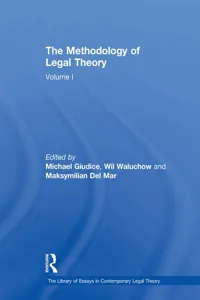 The Methodology of Legal Theory_cover