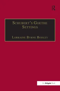 Schubert's Goethe Settings_cover