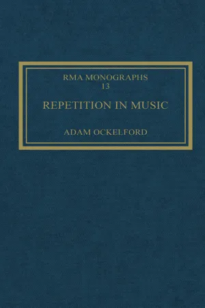 Repetition in Music