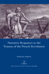 Narrative Responses to the Trauma of the French Revolution_cover