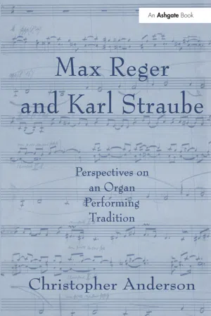 Max Reger and Karl Straube