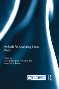 Methods for Analyzing Social Media_cover