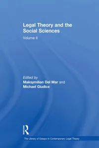 Legal Theory and the Social Sciences_cover