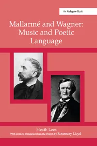 Mallarmé Wagner: Music and Poetic Language_cover