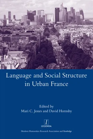 Language and Social Structure in Urban France