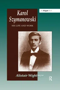 Karol Szymanowski_cover