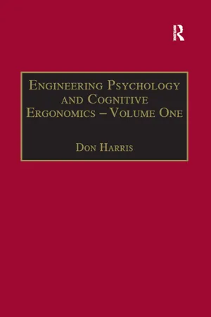 Engineering Psychology and Cognitive Ergonomics