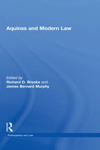 Aquinas and Modern Law_cover