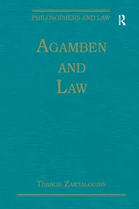 Agamben and Law_cover