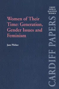 Women of Their Time: Generation, Gender Issues and Feminism_cover