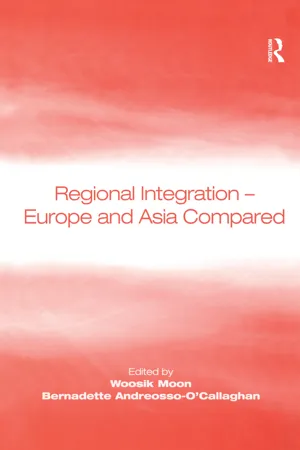 Regional Integration – Europe and Asia Compared