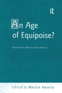 An Age of Equipoise? Reassessing mid-Victorian Britain_cover