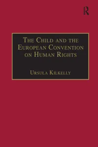 The Child and the European Convention on Human Rights_cover