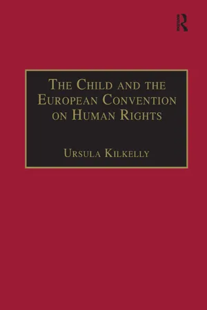 The Child and the European Convention on Human Rights