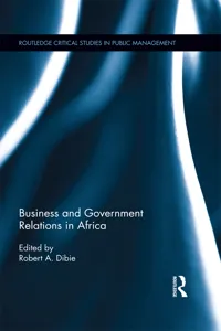 Business and Government Relations in Africa_cover