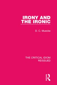 Irony and the Ironic_cover