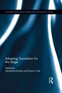 Adapting Translation for the Stage_cover