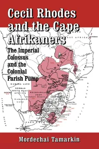 Cecil Rhodes and the Cape Afrikaners_cover