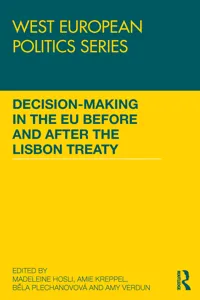 Decision making in the EU before and after the Lisbon Treaty_cover