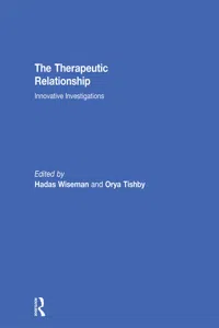 The Therapeutic Relationship_cover