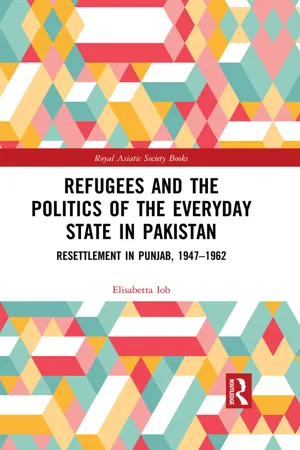 Refugees and the Politics of the Everyday State in Pakistan