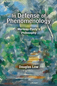 In Defense of Phenomenology_cover