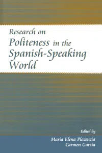 Research on Politeness in the Spanish-Speaking World_cover