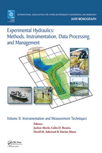 Experimental Hydraulics: Methods, Instrumentation, Data Processing and Management_cover