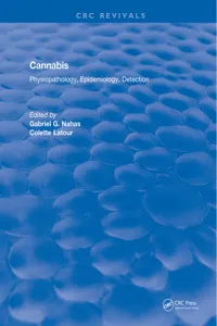 Revival: Cannabis Physiopathology Epidemiology Detection_cover