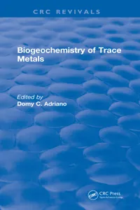 Revival: Biogeochemistry of Trace Metals_cover