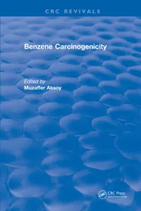 Benzene Carcinogenicity_cover