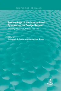 Proceedings of the International Symposium on Design Review_cover