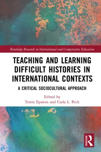 Teaching and Learning Difficult Histories in International Contexts_cover