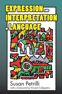 Expression and Interpretation in Language_cover