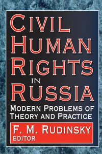 Civil Human Rights in Russia_cover