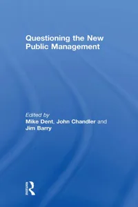 Questioning the New Public Management_cover