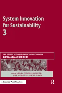 System Innovation for Sustainability 3_cover