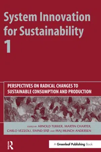 System Innovation for Sustainability 1_cover