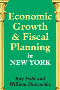 Economic Growth and Fiscal Planning in New York_cover